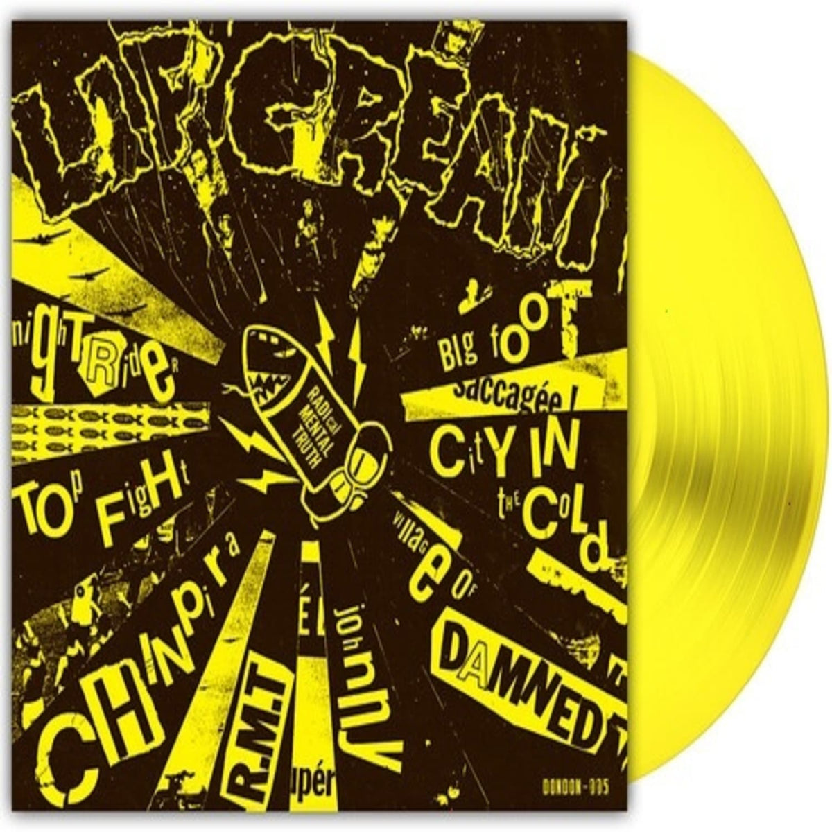 Lip Cream - Big Foot Cassette - (Colored Vinyl, Yellow) - [Vinyl]