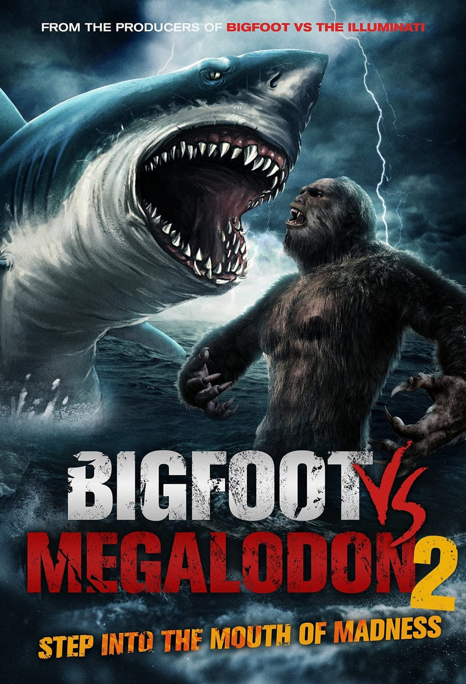 BIGFOOT VS MEGALODON 2 - [DVD]