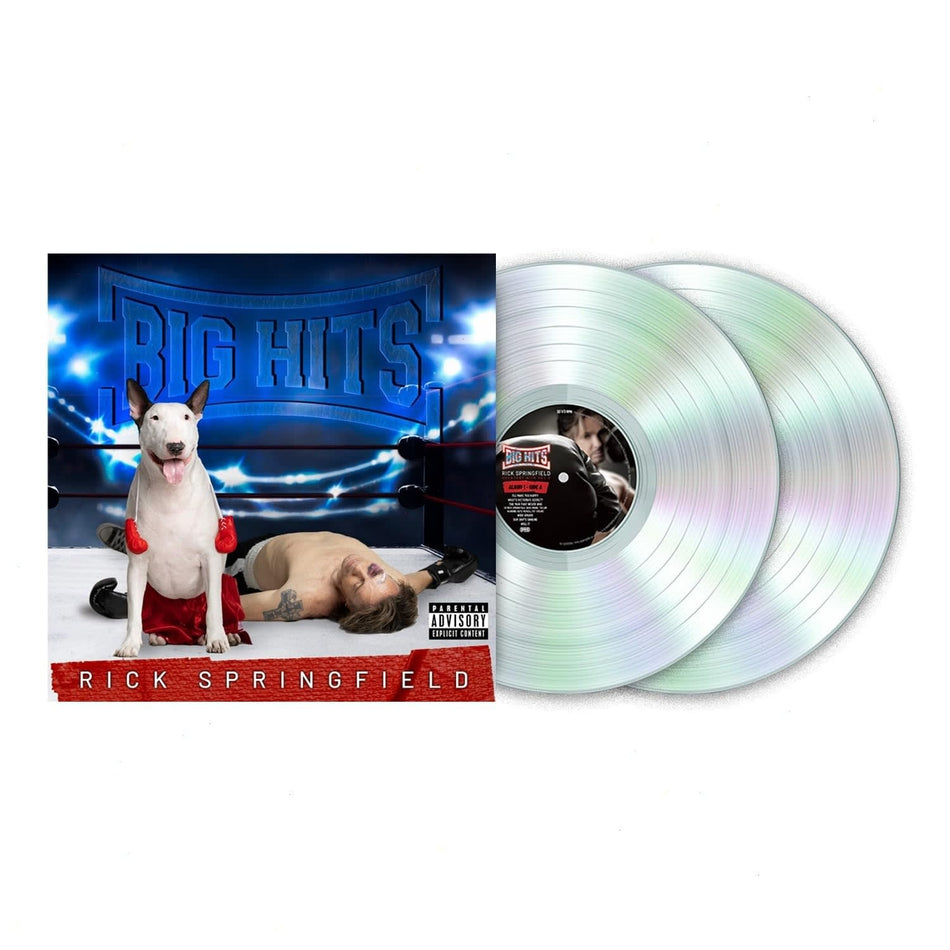 Rick Springfield - Big Hits: Rick Springfield's Greatest Hits, Vol. 2 - Clear [Explicit Content] - (Parental Advisory Explicit Lyrics, Clear Vinyl, Gatefold LP Jacket) - [Vinyl]