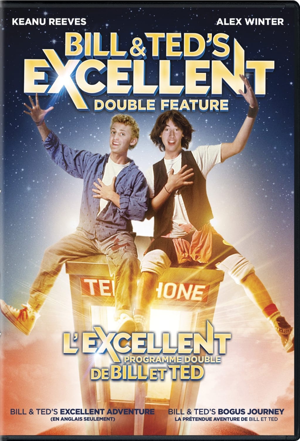 BILL & TED'S EXCELLENT ADVENTURE 1 - 2 - [DVD]