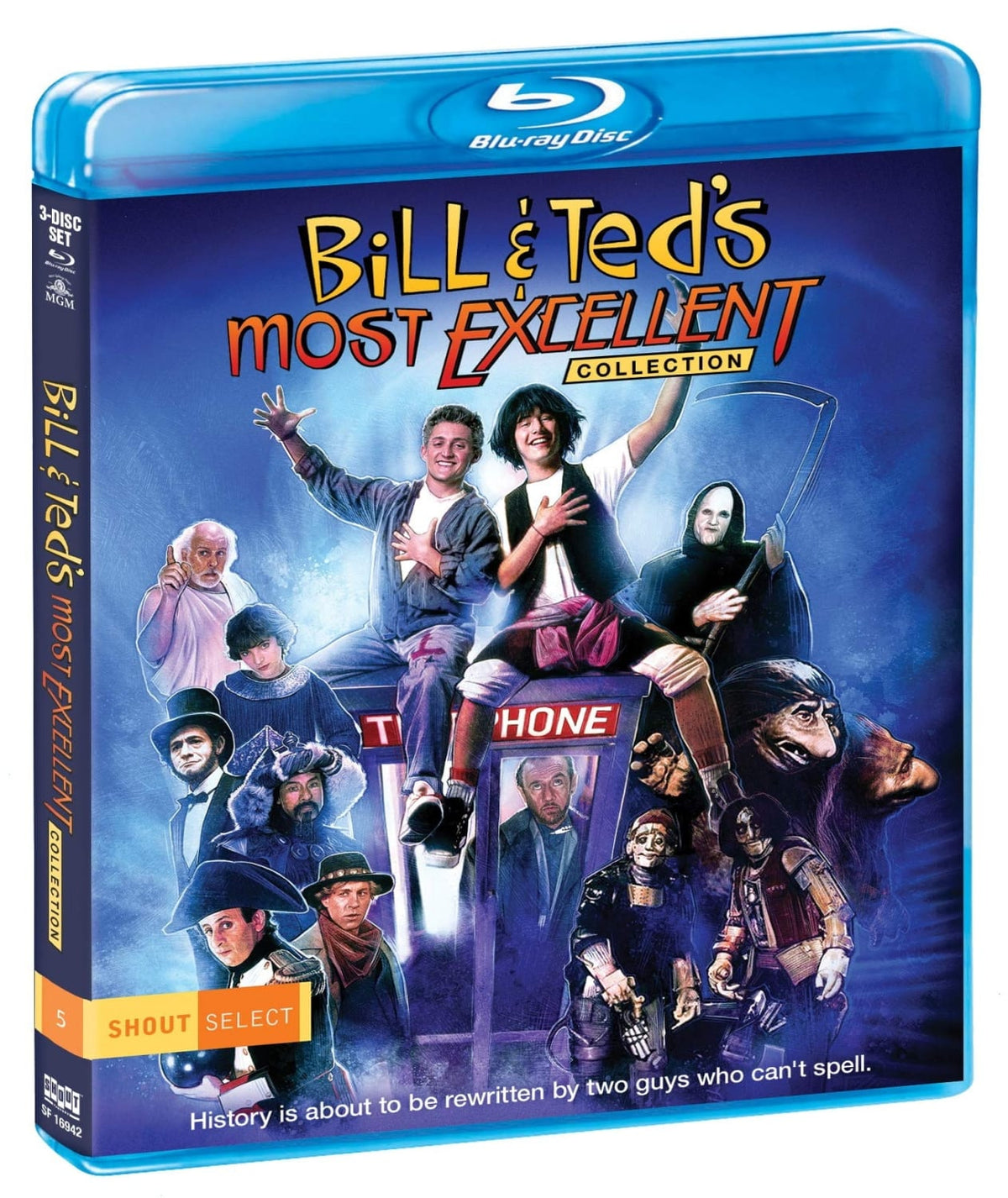 Bill & Ted's Most Excellent Collection - (Widescreen, 3 Pack) - [Blu-ray]
