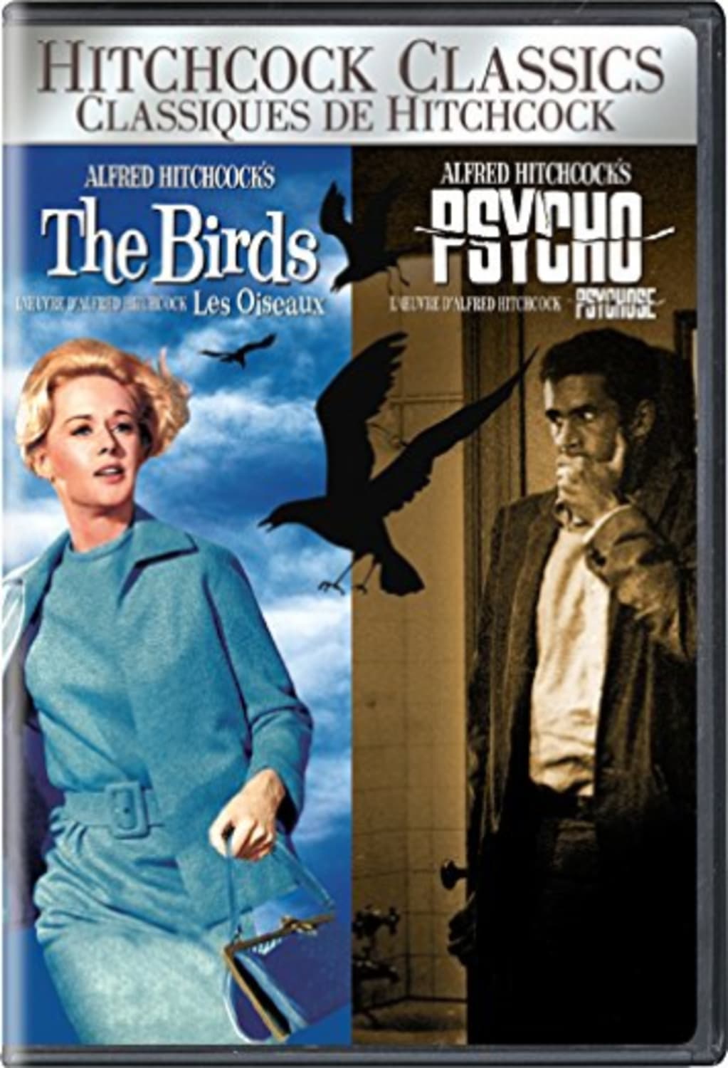 BIRDS / PSYCHO [1960] DOUBLE FEATURE - [DVD]