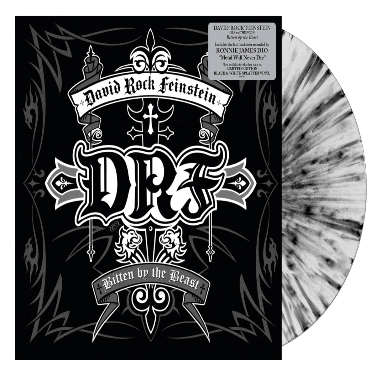 David Rock Feinstein - Bitten By The Beast - (Limited Edition, Colored Vinyl, White, Black, Splatter) - [Vinyl]