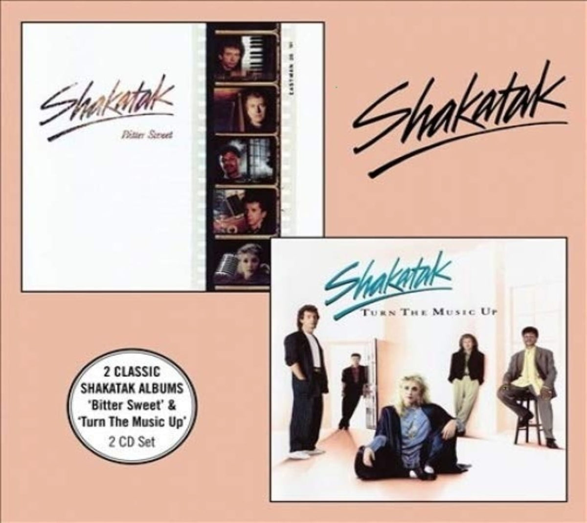 Shakatak - BITTER SWEET + TURN THE MUSIC UP - [CD]