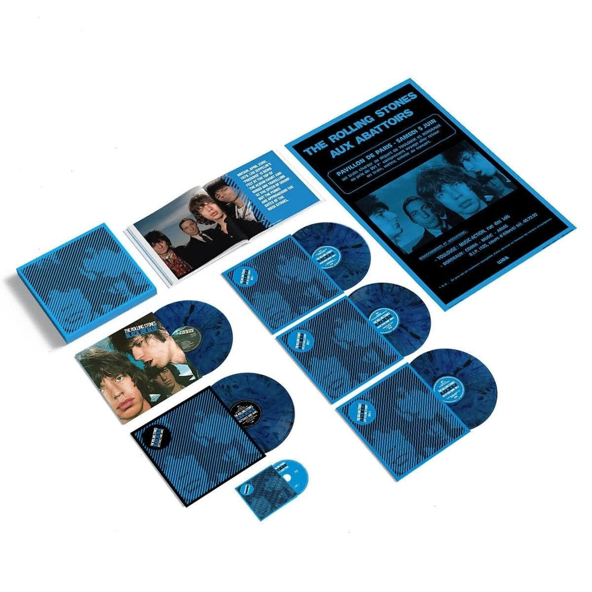 The Rolling Stones - Black And Blue (2025) (Ltd. Edt. 5LP+BluRay) - [Vinyl]