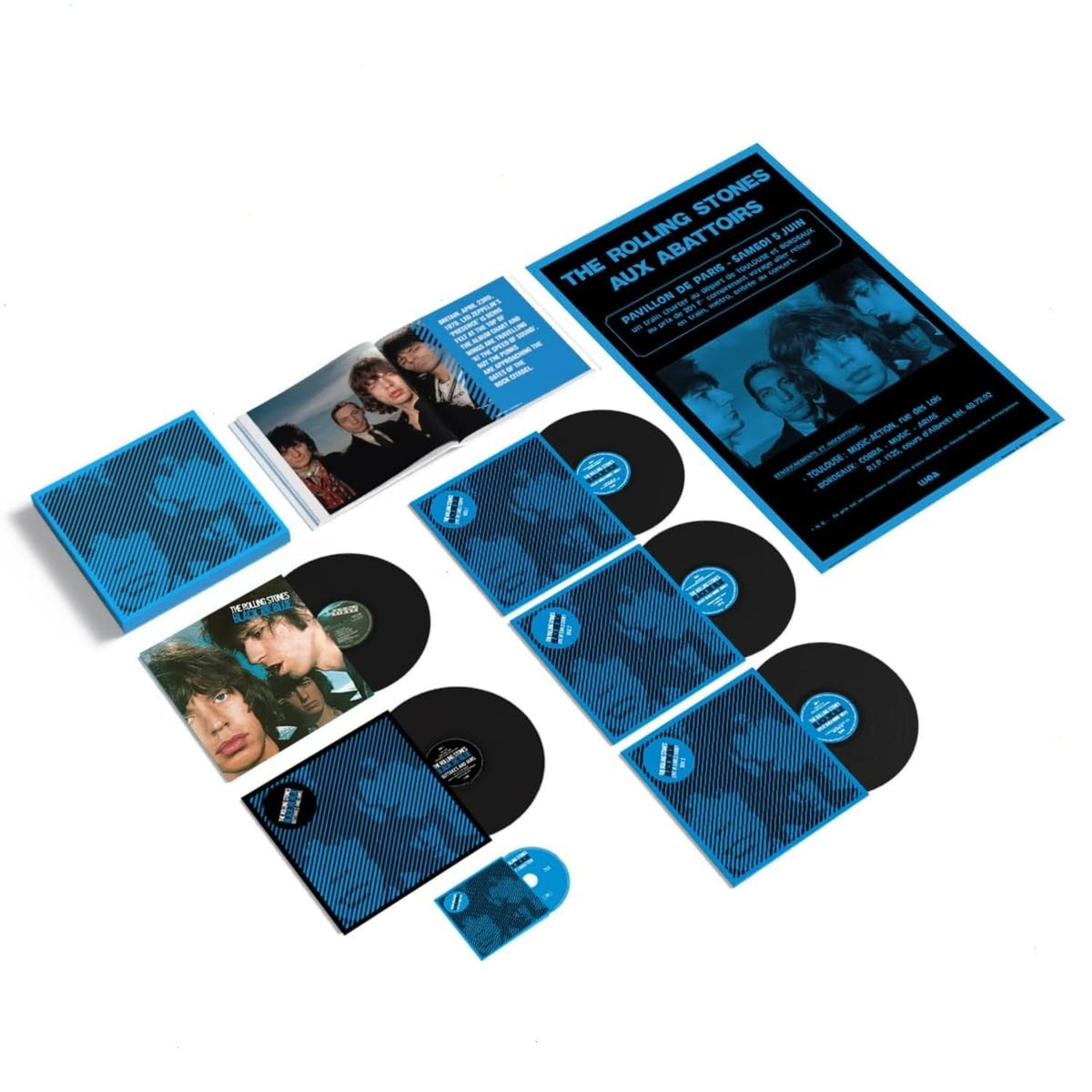 The Rolling Stones - Black And Blue Super Deluxe - (Oversize Item Split, Limited Edition, Boxed Set, Deluxe Edition, 180 Gram Vinyl) - [Vinyl]