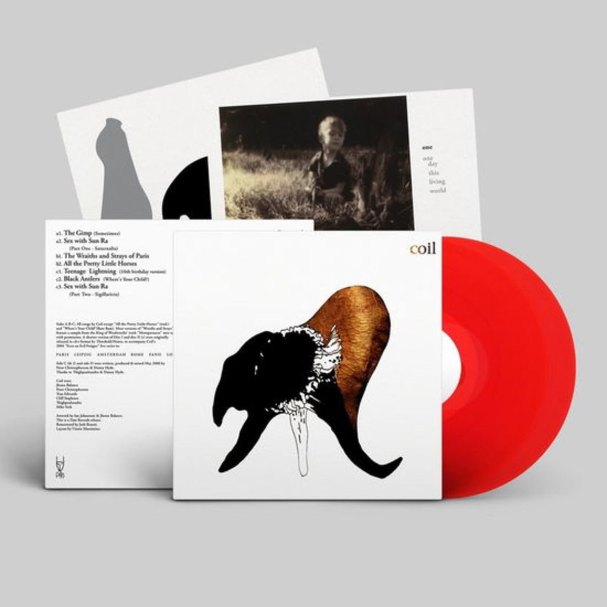 Coil - Black Antlers (2lp-clear Red Vinyl) - [Vinyl]
