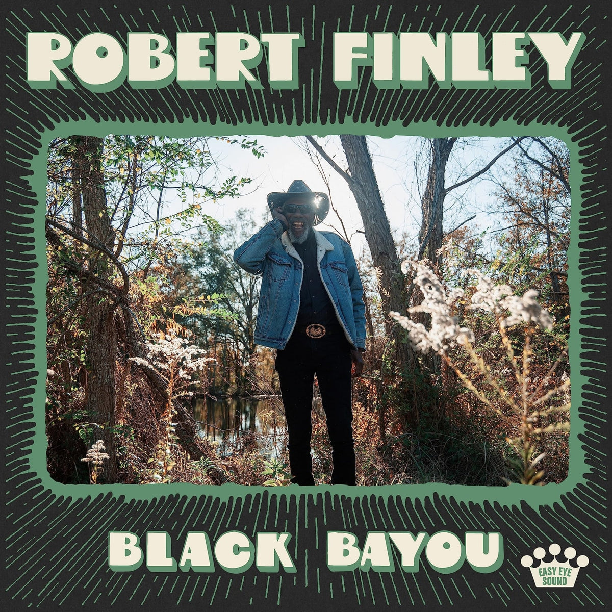 Robert Finley - Black Bayou - (Embossed) - [Vinyl]