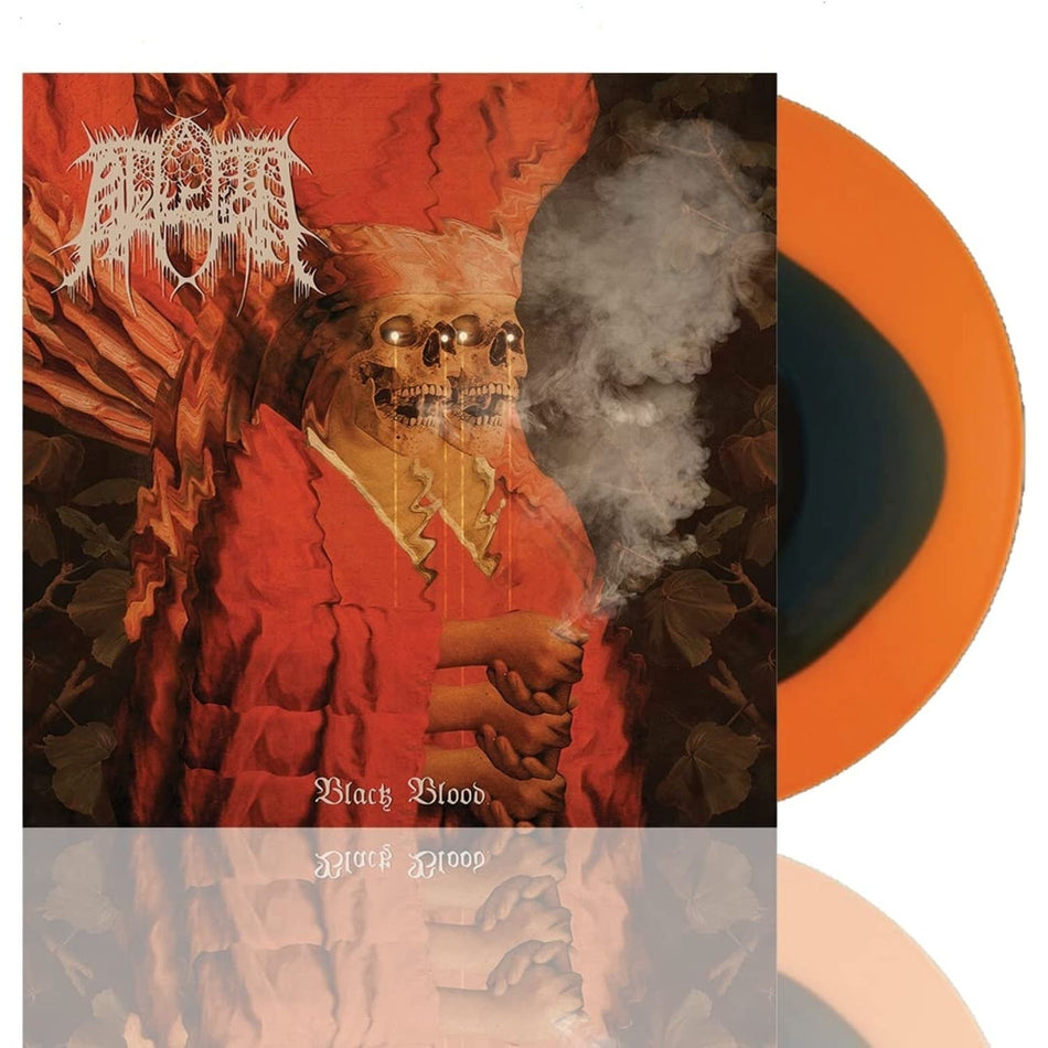 Abduction - Black Blood - Orange & Black 'Yolk' Colored - [Vinyl]
