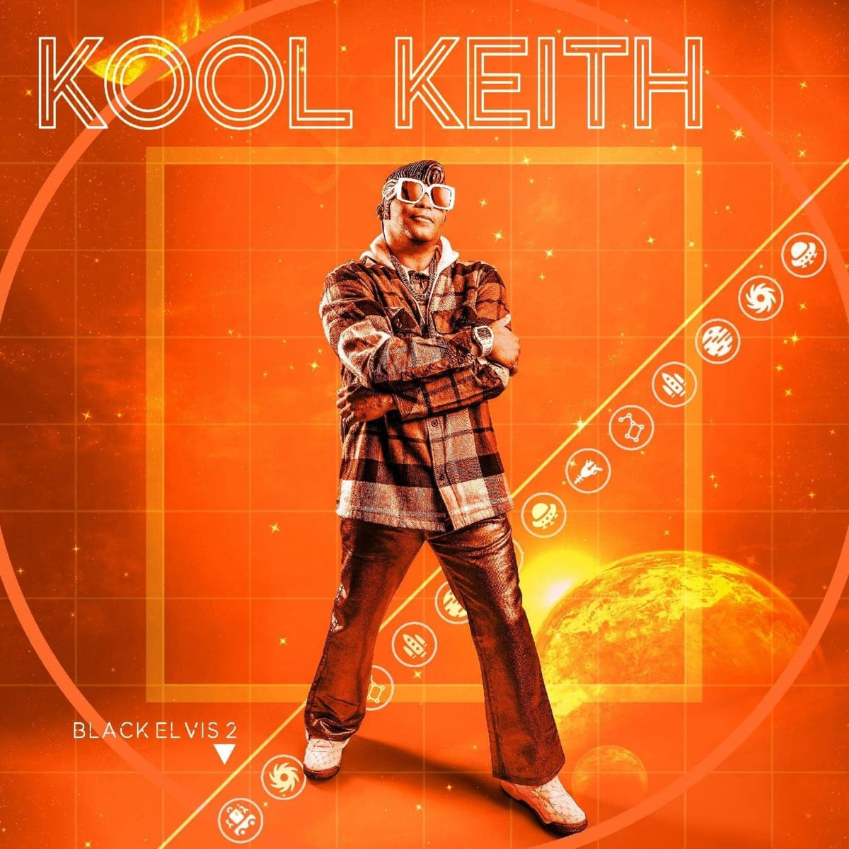 Kool Keith - Black Elvis 2 - (Colored Vinyl, Blue) - [Vinyl]
