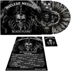 Nuclear Messiah - Black Flame - (Limited Edition, Clear , Silver, Black, Splatter) - [Vinyl]
