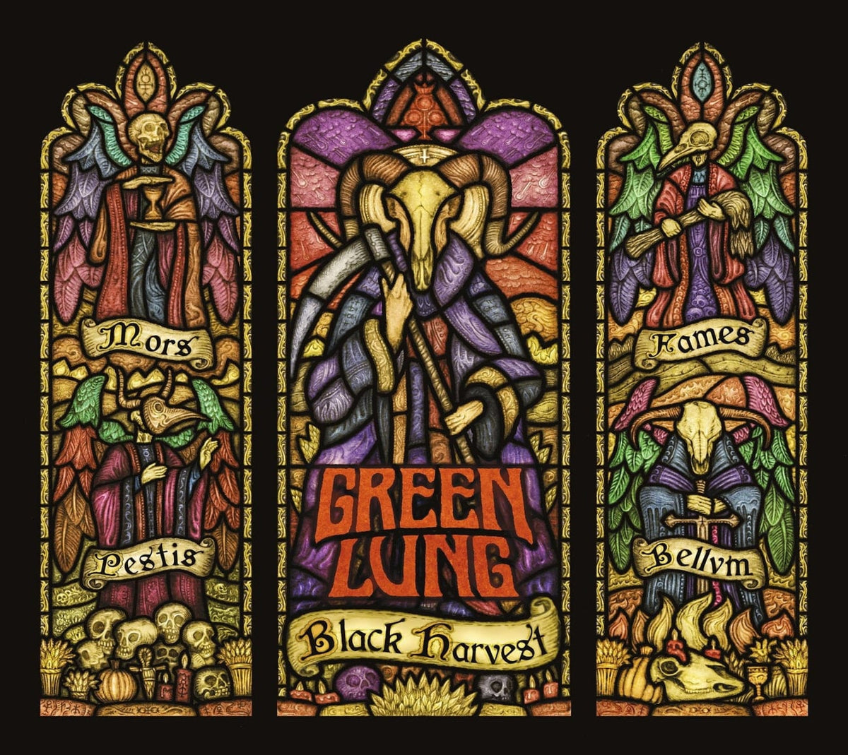 GREEN LUNG - BLACK HARVEST - [CD]