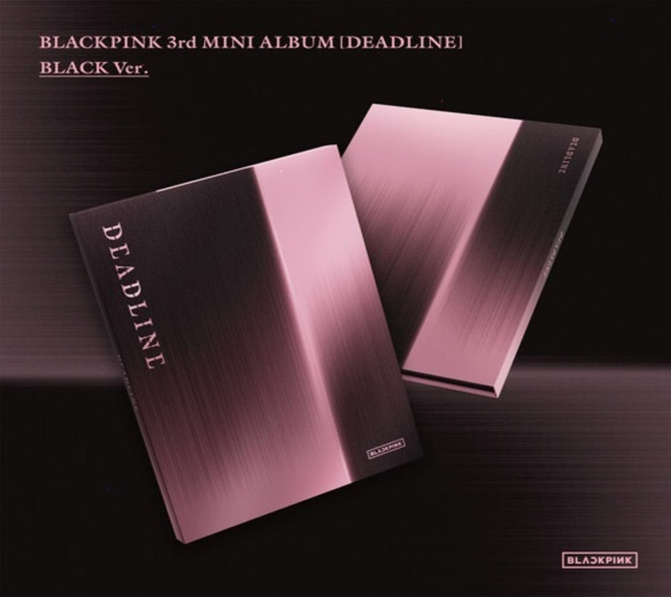 Blackpink - The 3rd Mini Album [Deadline] Black Version - (Large Item, Photo Book) - [CD]