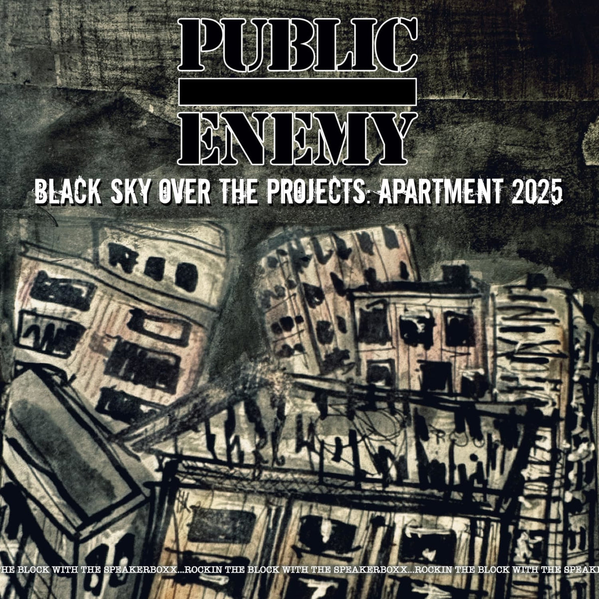 Public Enemy - Black Sky Over The Projects: Apartment 2025 - [Vinyl]