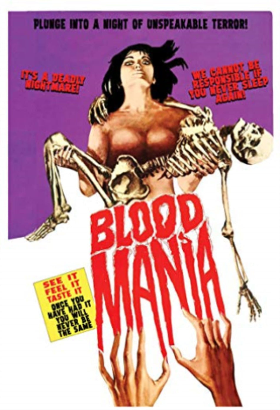 BLOOD MANIA - [DVD]