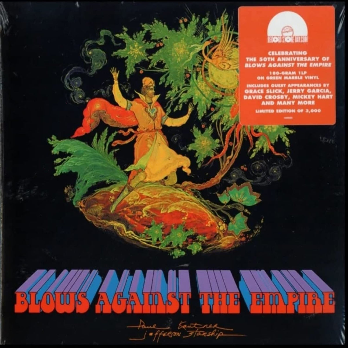 PAUL KANTNER / JEFFERSON STARSHIP - Blows Against The Empire - 50th Anniversary - (RSD Exclusive, 180 Gram Vinyl, Colored Vinyl, Green, Gatefold LP Jacket) - [Vinyl]
