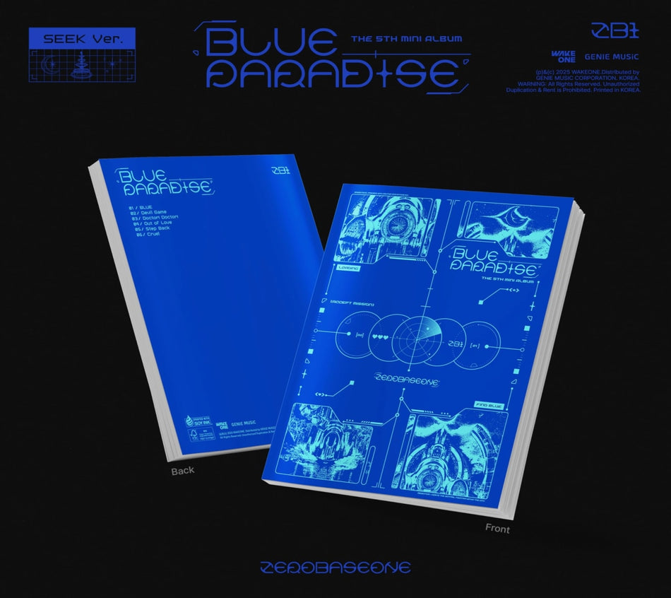 Zerobaseone - Blue Paradise [Seek Ver.] - (Large Item) - [CD]