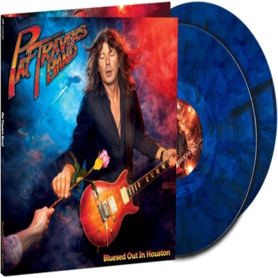 Pat Travers Band - Bluesed Out In Houston - (Limited Edition, Colored , Blue, Marble) - [Vinyl]