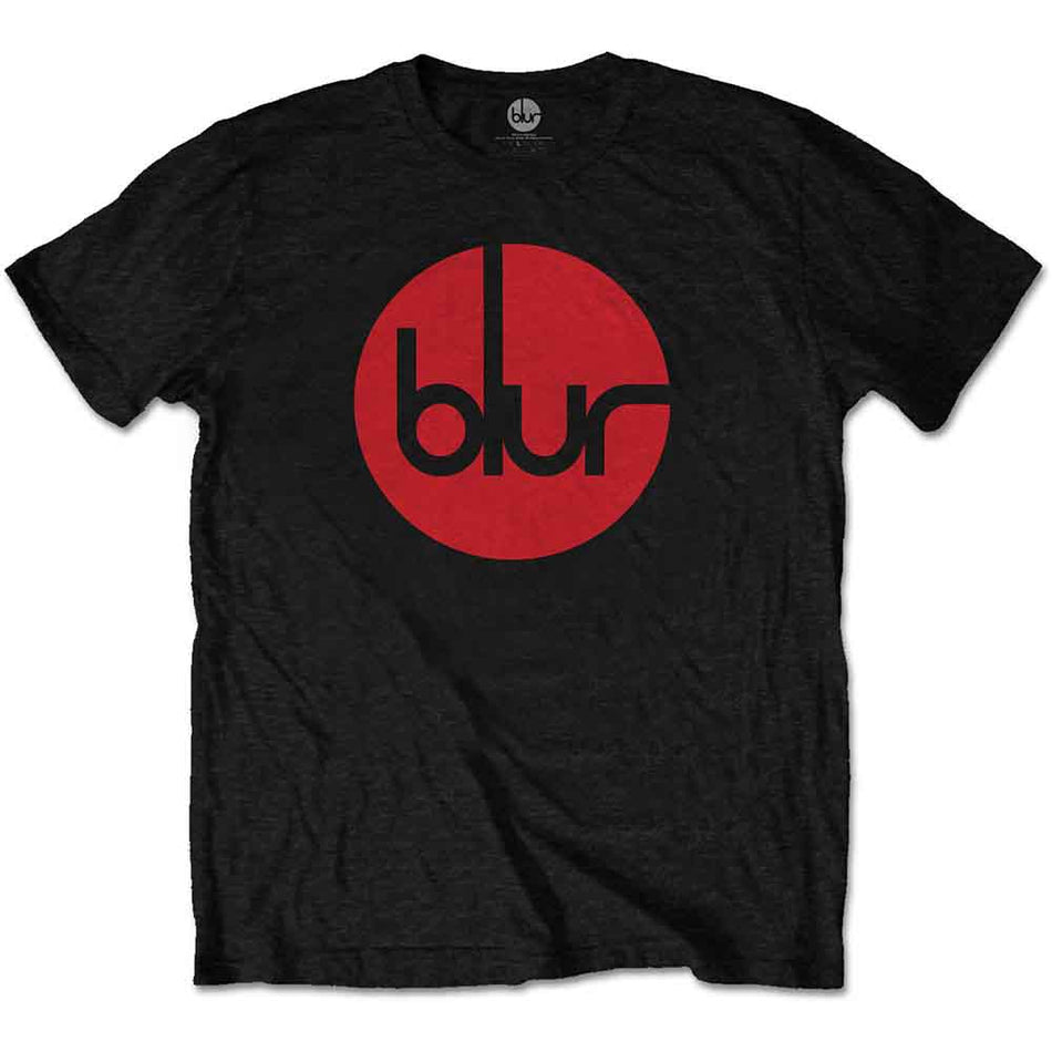 Blur Unisex T-Shirt: Circle Logo (Black)