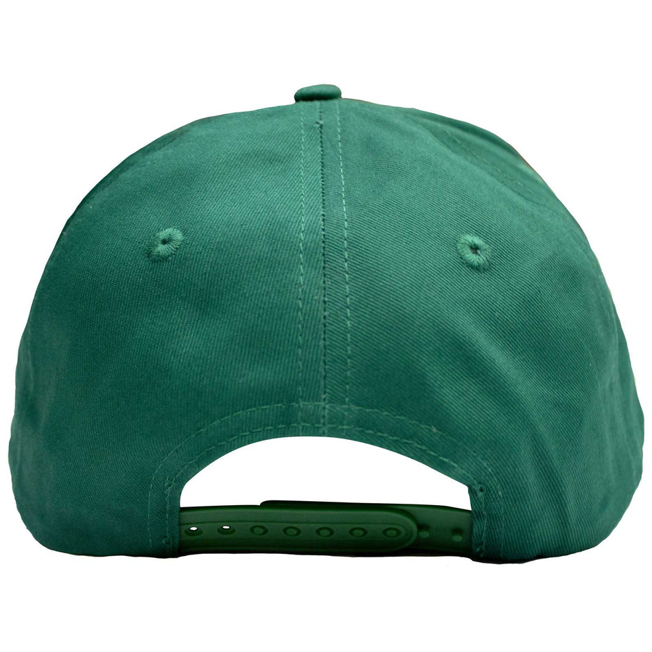 Bob Marley Unisex Baseball Cap: Text Logo (Green)