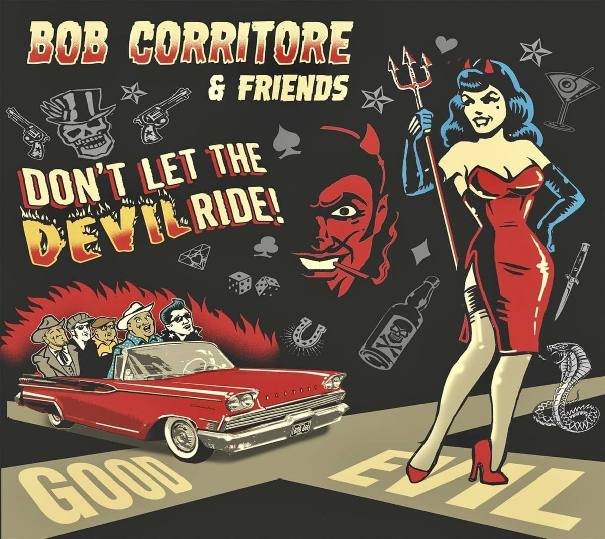 Bob Corritore - Bob Corritore & Friends: Don't Let The Devil Ride - [CD]
