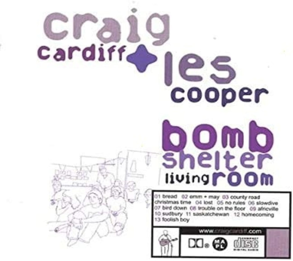 Craig Cardiff - BOMBSHELTER LIVINGROOM - [CD]