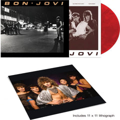 Bon Jovi - Bon Jovi - Limited Ruby Red Colored with Lithograph - [Vinyl]
