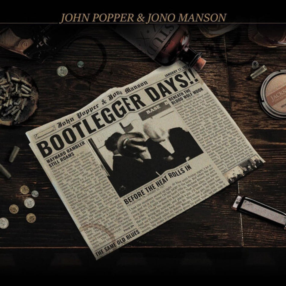 John Popper - Bootlegger Days!! - (Colored Vinyl, Gold) - [Vinyl]