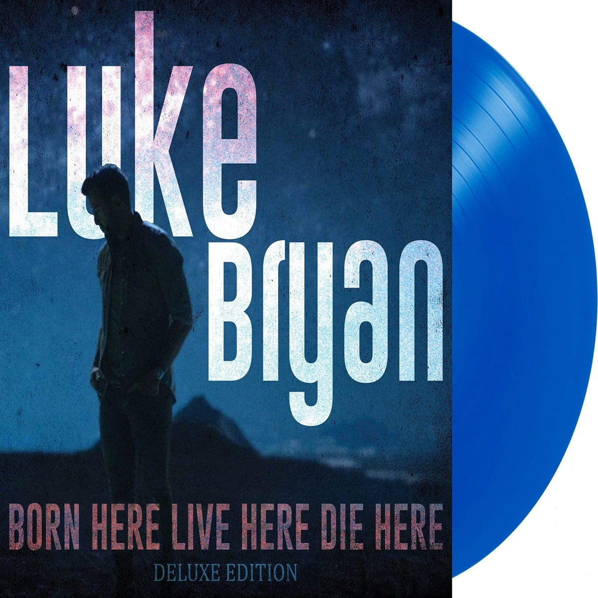 Luke Bryan - Born Here Live Here Die Here - (Deluxe Edition, Colored , Blue) - [Vinyl]