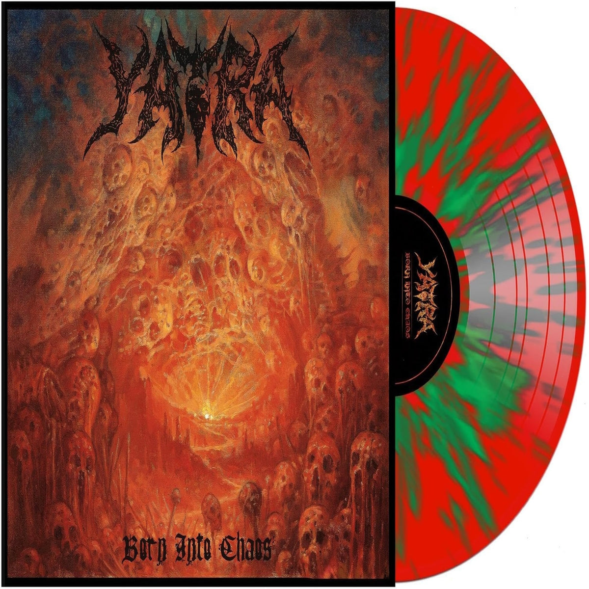 Yatra - Born Into Chaos - (Colored Vinyl, Red, Green) - [Vinyl]