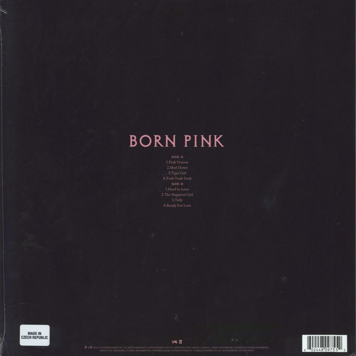 Blackpink - Born Pink - Pink Colored - [Vinyl]