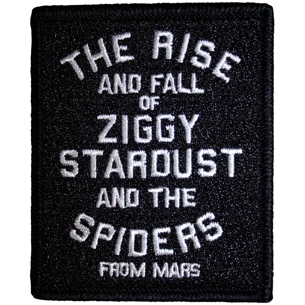 David Bowie Standard Patch: The Rise and Fall