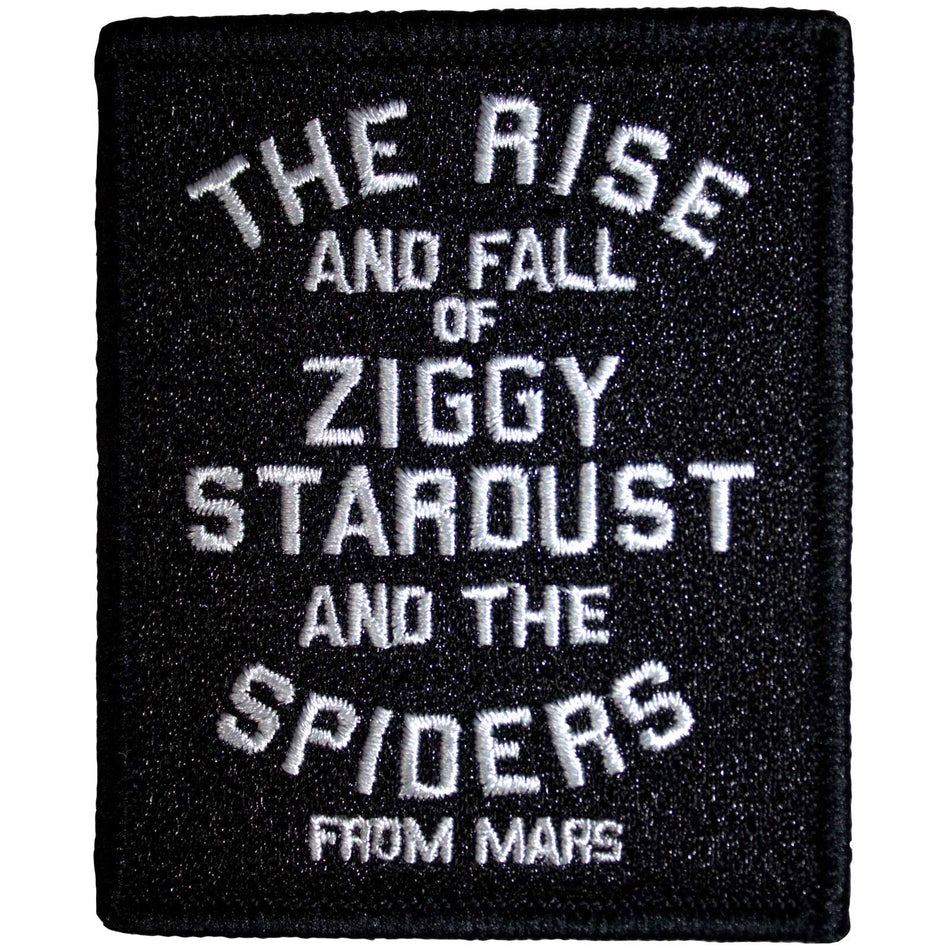 David Bowie Standard Patch: The Rise and Fall
