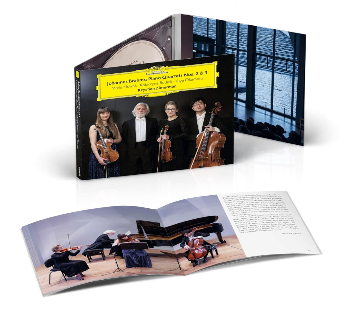 Krystian Zimerman - Brahms: Piano Quartets Nos. 2 & 3 - [CD]