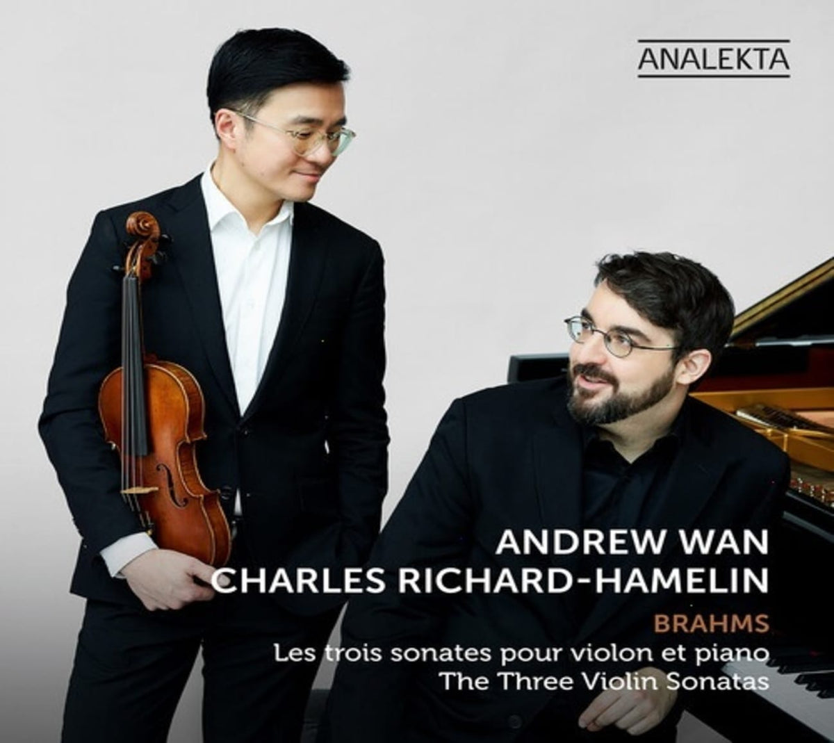 Charles Richard-Hamelin - Brahms: The Three Violin Sonatas - (Charles Richard-Hamelin) - [CD]