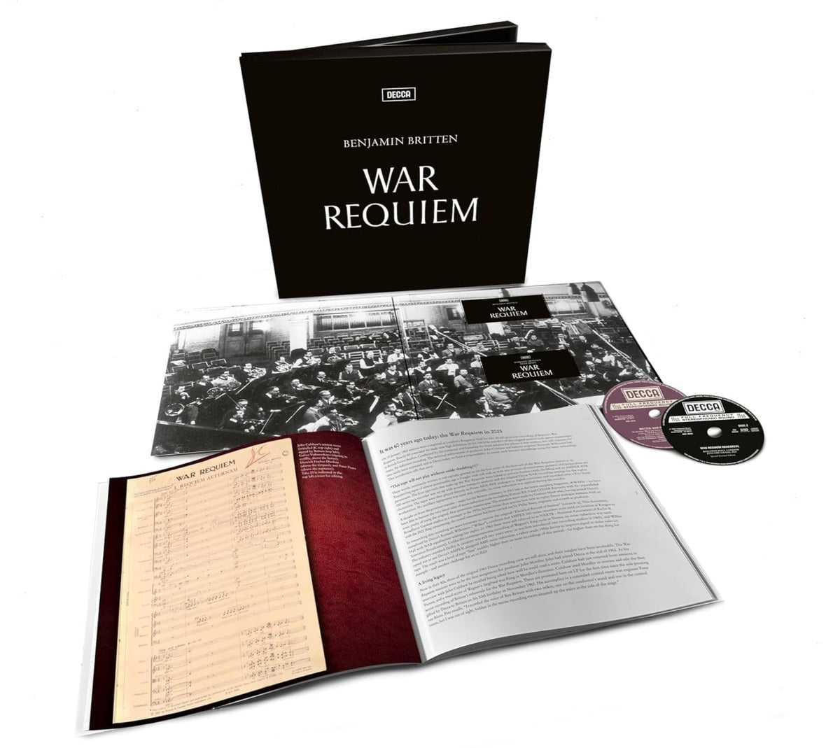 Benjamin Britten : WAR REQUIEM - [CD]