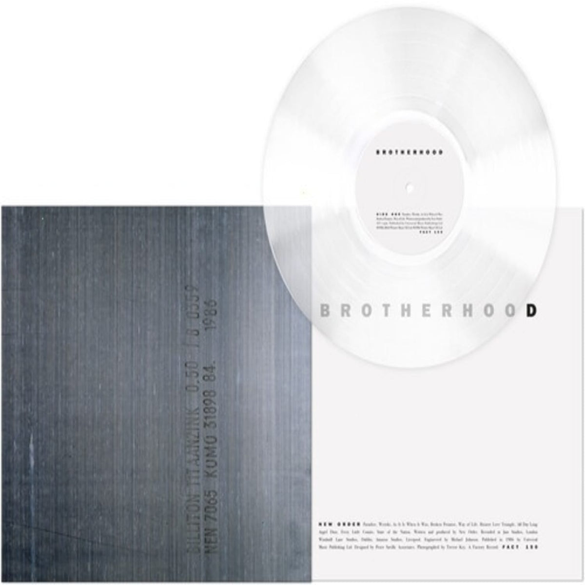 New Order - Brotherhood [CLEAR VINYL] - (Limited Edition, Colored Vinyl, White, Remastered) - [Vinyl]