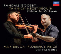 Randall Goosby - Violin Concerto No 1, Florence Price: Violin Ctos - [CD]