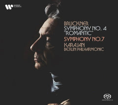 Herbert von Karajan - Bruckner: Symphonies Nos. 4 & 7 (Remastered - Hybrid Sacd) - (Herbert von Karajan) - [CD]