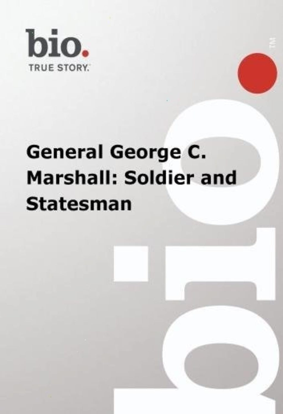 Biography - General George C Marshall - [DVD]
