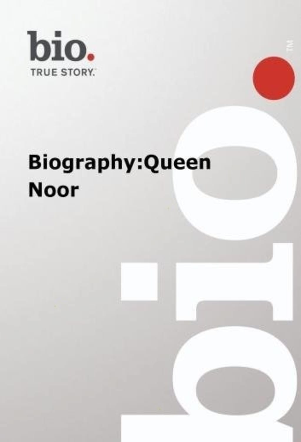 Biography - Queen Noor - [DVD]