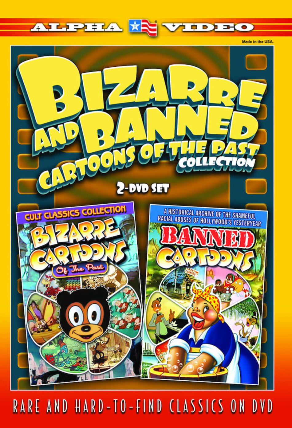 Bizarre And Banned Cartoons Of The Past Collection - [DVD]