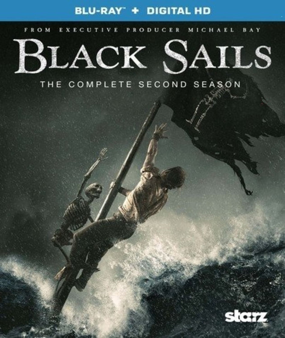 Black Sails: The Complete Second Season - (Ultraviolet Digital Copy, 3 Pack) - [Blu-ray]