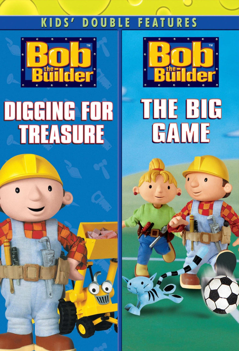 Bob the Builder: Digging for Treasure / The Big Game - Double Feature - [DVD]