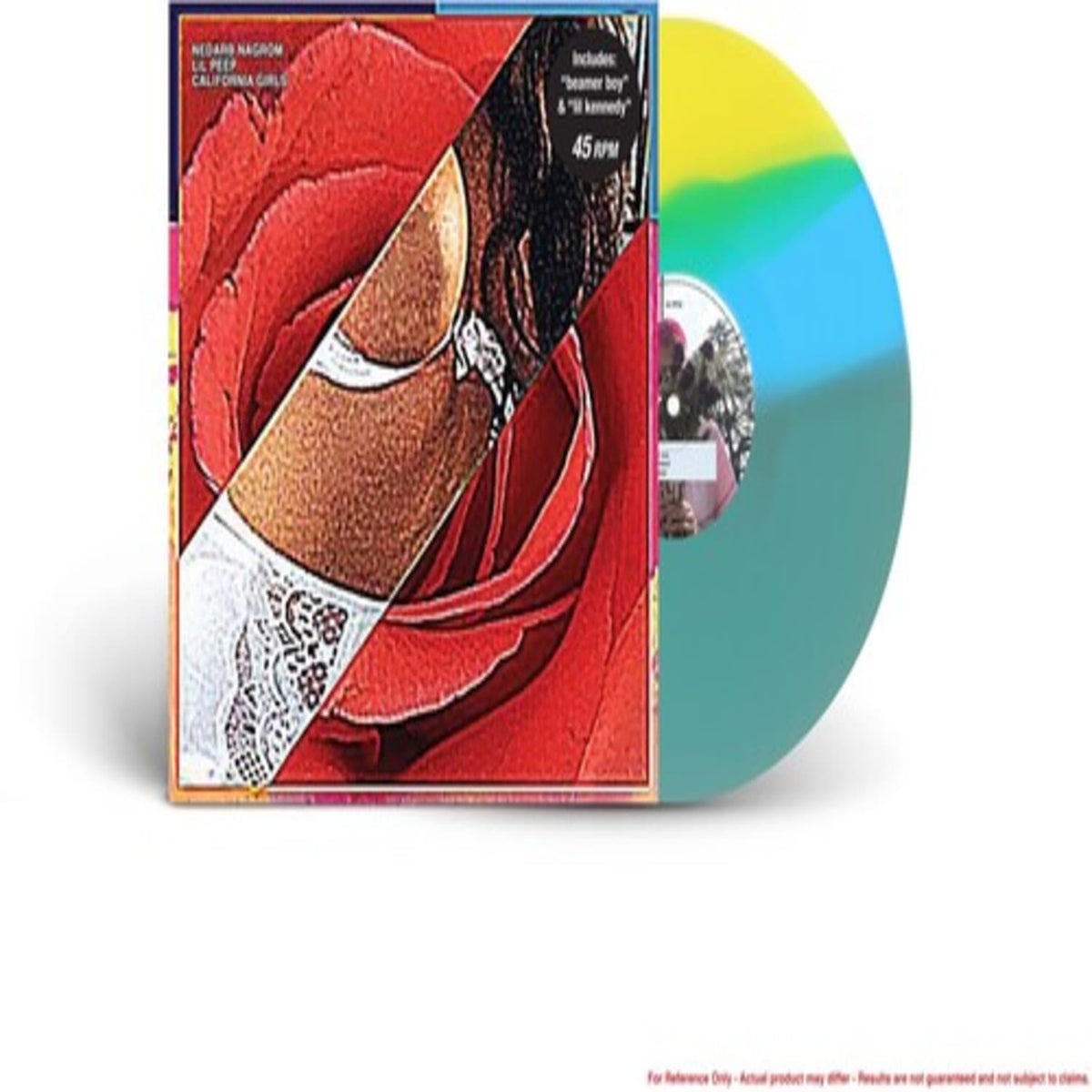 Lil Peep - California Girls - (Clear Vinyl, Blue, Yellow) - [Vinyl]