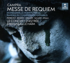 Le Concert D'Astree - Campra Requiem Rameau & Mondonville Motets - [CD]
