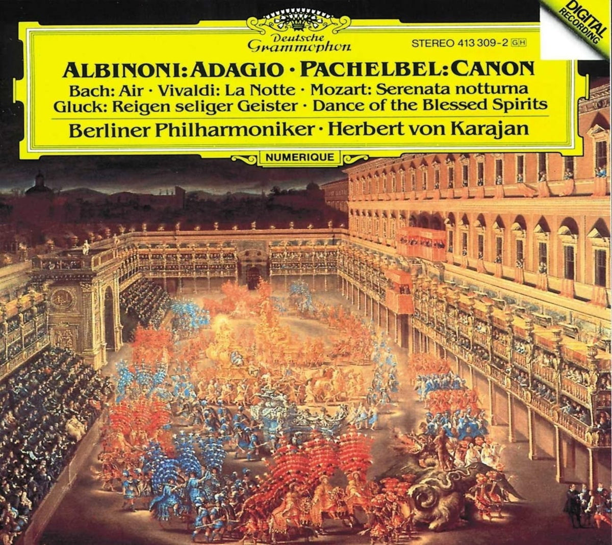 BERLIN PHILHARMONIKER - ALBINONI: ADAGIO / PACHELBEL: KANON - [CD]