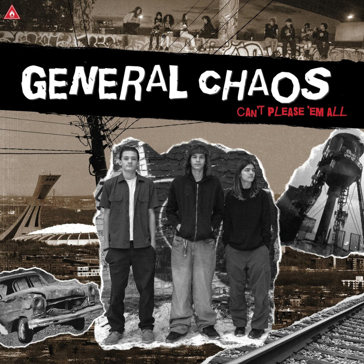 General Chaos - Can't Please 'em All (Eco-graphite ) - [Vinyl]