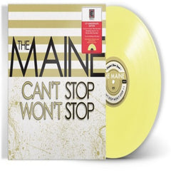 The Maine - Can't Stop Won't Stop [15th Anniversary Edition] [Lemon LP] - (Indie Exclusive, Limited Edition, Colored Vinyl, Yellow, Anniversary Edition) - [Vinyl]