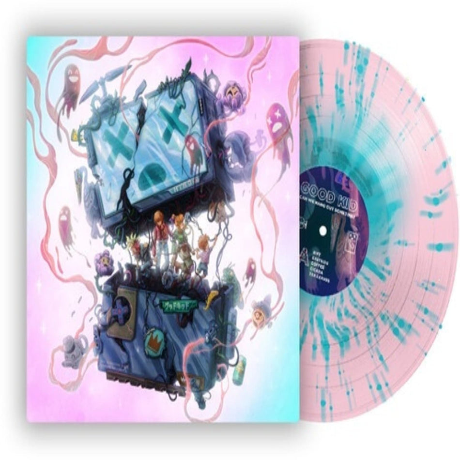 Good Kid - Can We Hang Out Sometime? - Light Blue in Pink Splatter - (Colored , Blue, Pink, Splatter) - [Vinyl]